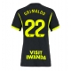 Atletico Madrid Alejandro Grimaldo #22 Replike Gostujuci Dres za Ženska 2026-27 Kratak Rukav